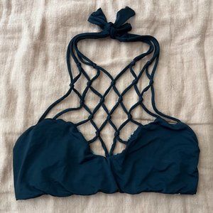 San Lorenzo High Neck Bikini Top - Size M